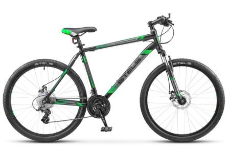 Велосипед STELS Navigator-500 D 26"   18" Чёрный/зелёный F010