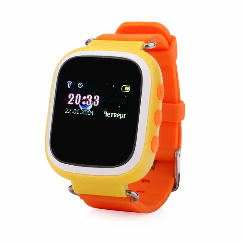 Умные детские часы Smart Baby Watch Q60 Yellow